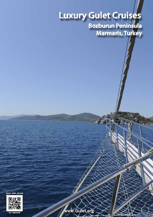 Bozburun Peninsula Marmaris, Turkey - Luxury Gulet Cruises