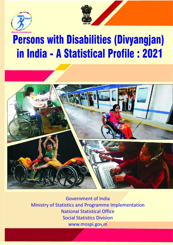 [PDF] Persons with Disabilities (Divyangjan) in India - A Statistical Profile