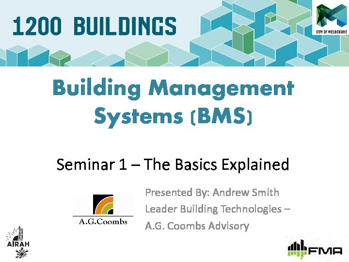 [PDF] Building Management Systems (BMS)