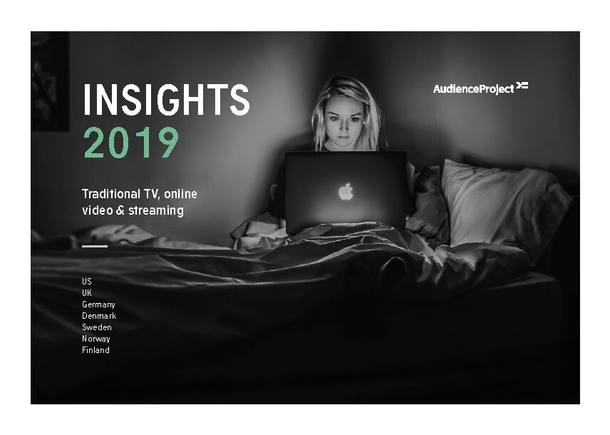 [PDF] INSIGHTS 2019 - AudienceProject