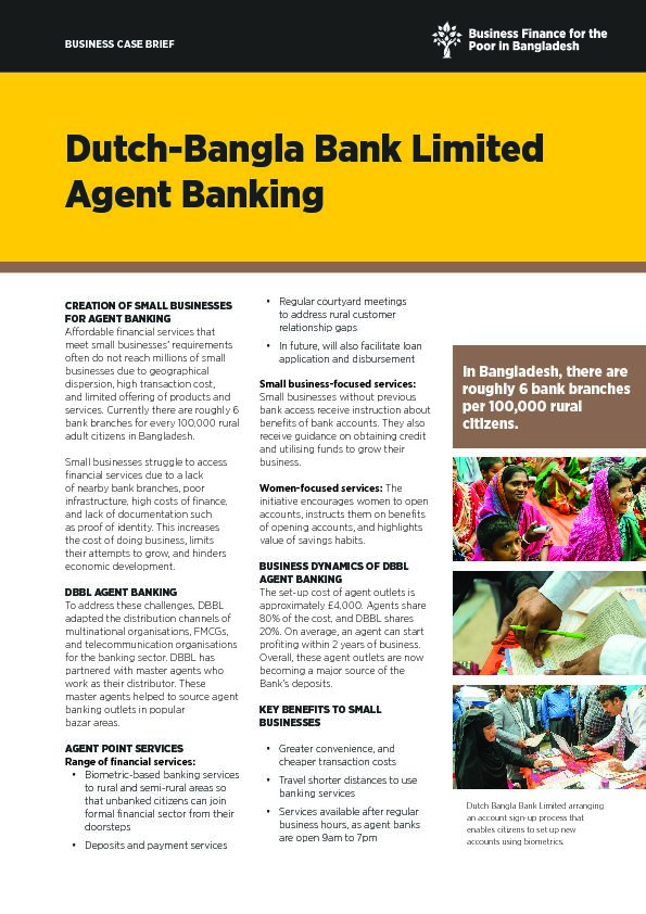 [PDF] Dutch-Bangla Bank Limited Agent Banking - Squarespace