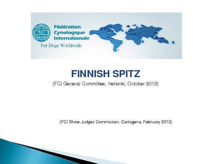 [PDF] FINNISH SPITZ - FCI