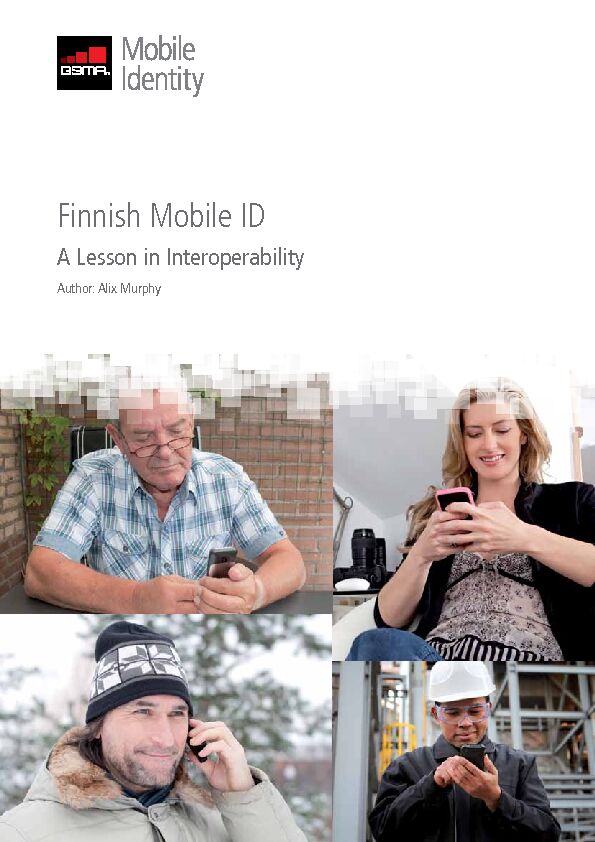 Finnish Mobile ID  GSMA