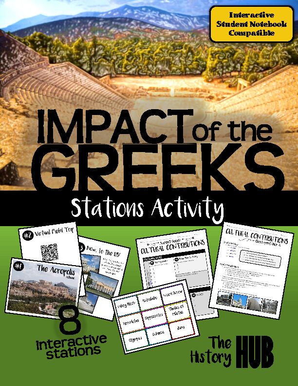 [PDF] IMPACT of the - GREEKS - Troopers 6th Grade Social Studies