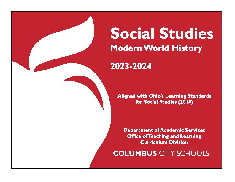 [PDF] Modern World History - Columbus City Schools