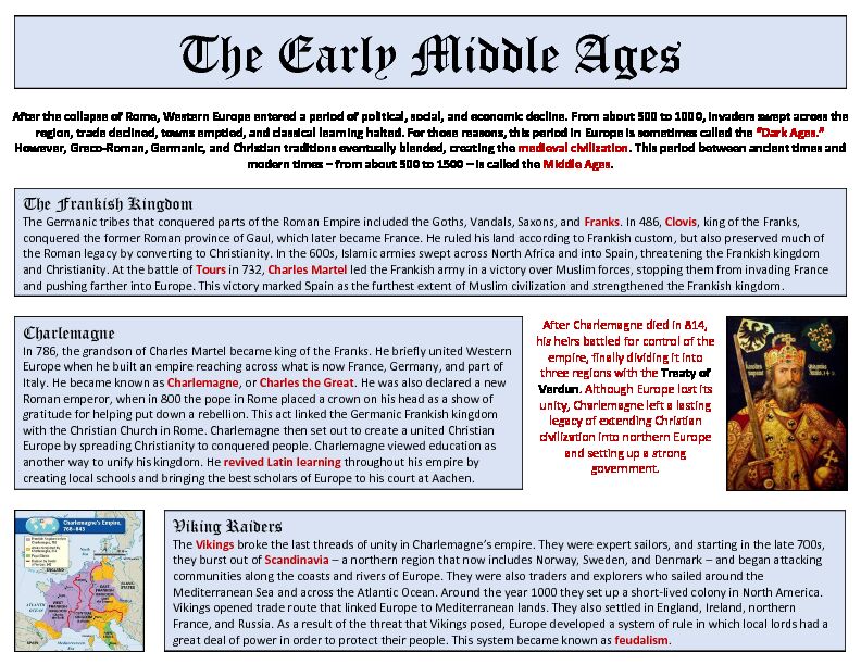 [PDF] The Early Middle Ages