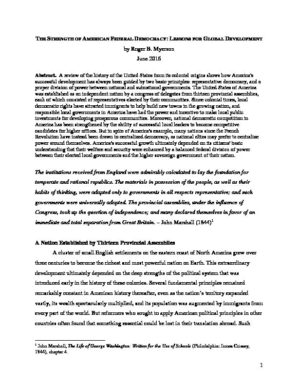 [PDF] The strength of American federal democracy - USC Dornsife