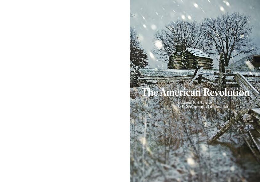 [PDF] The American Revolution - Official National Park Service Handbook
