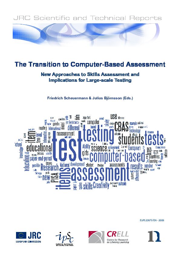The Transition to Computer-Based Assessment