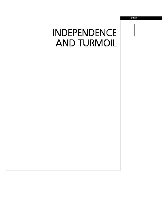 [PDF] INDEPENDENCE AND TURMOIL - University of California Press