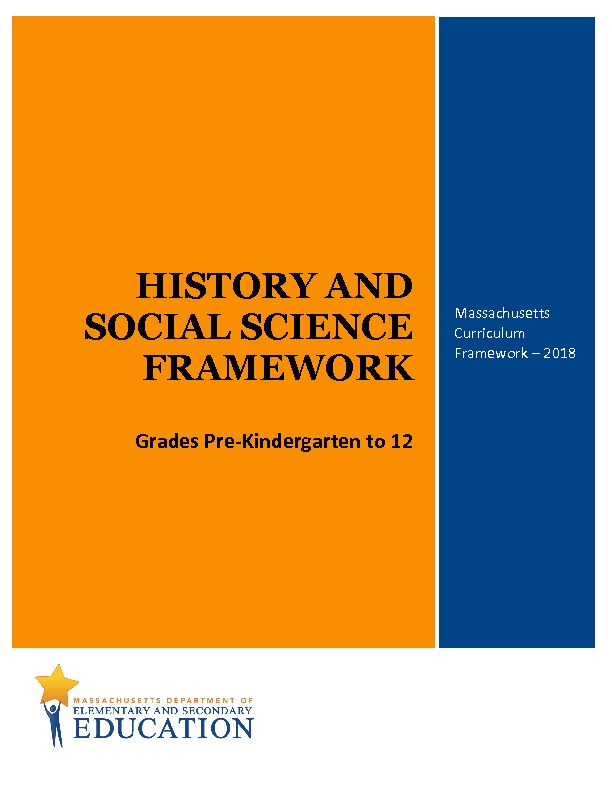 History and Social Science Framework