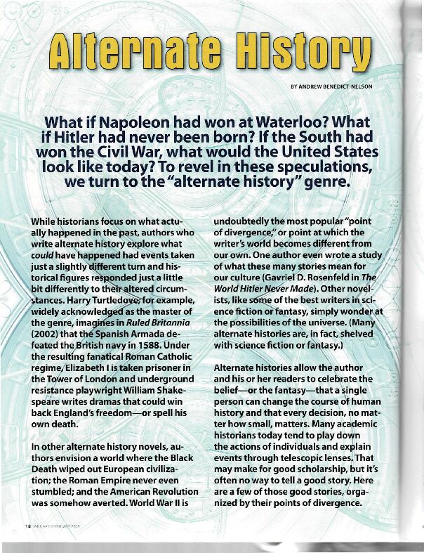 [PDF] What if Napoleon had won at Waterloo? What - Bookmarks Magazine