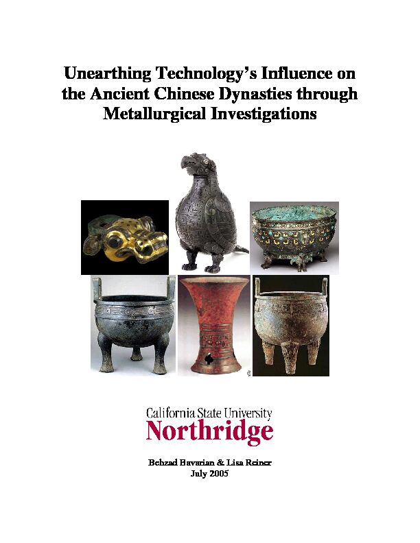 [PDF] Unearthing Technologys Influence on the Ancient Chinese