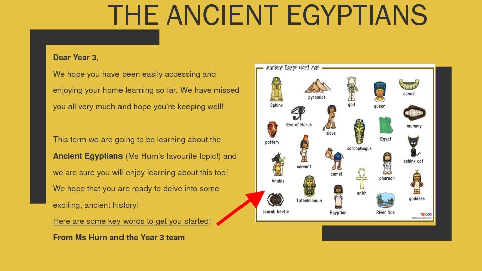 [PDF] Year 3 - The Ancient Egyptians - Kingsbury Green Primary School