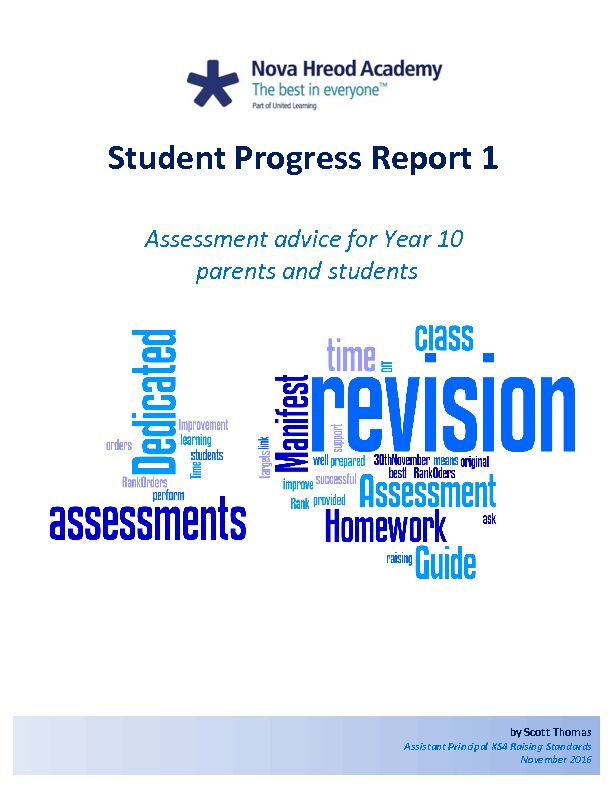 [PDF] Student Progress Report 1 - Nova Hreod Academy