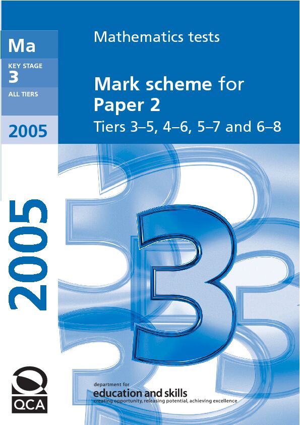 [PDF] Mark scheme for Paper 2 Ma - Emaths