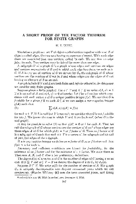 [PDF] A SHORT PROOF OF THE FACTOR THEOREM FOR  - Eecs Umich
