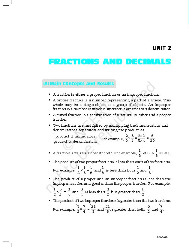 [PDF] Unit-2 Fractions & Decimalspmd - NCERT