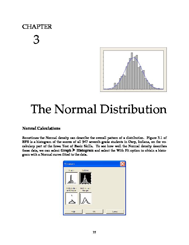 The Normal Distribution - austinccedu