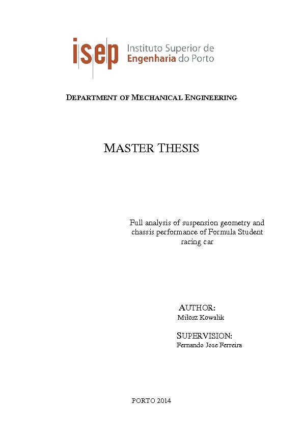 [PDF] MASTER THESIS
