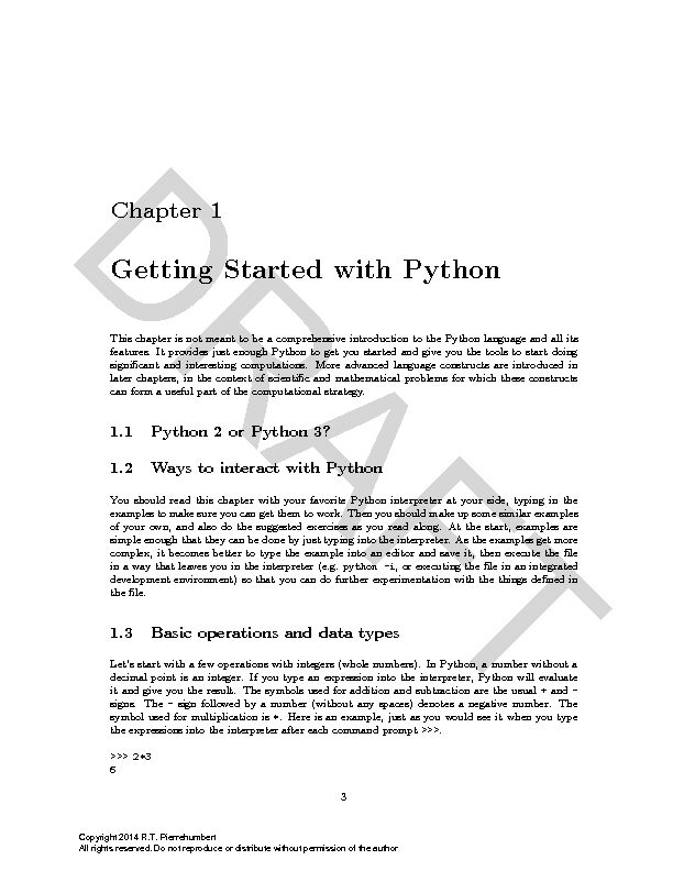 [PDF] Getting Started with Python