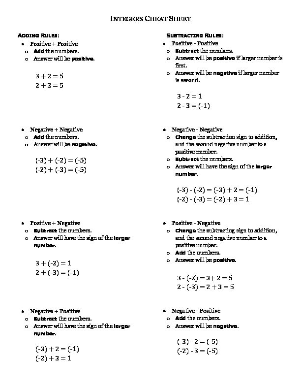 pdf-cheat-sheet-addition-of-integers-wordpresscom