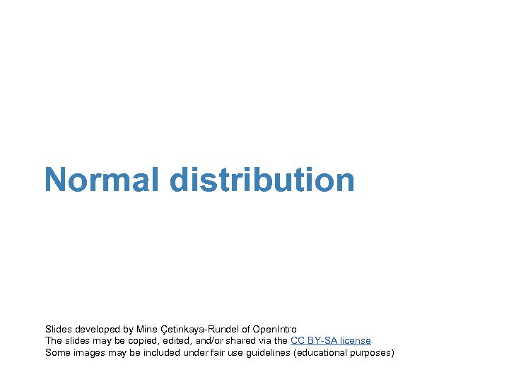[PDF] Normal distribution
