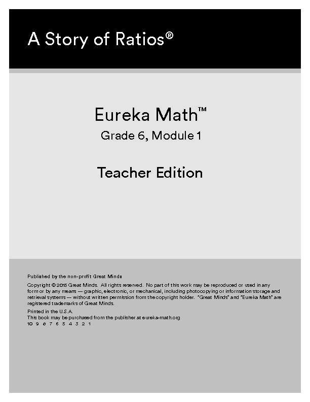 Eureka Math™ A Story of Ratios®