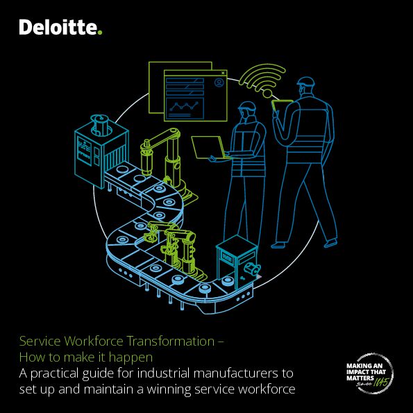 [PDF] Service Workforce Transformation – How to make it happen - Deloitte