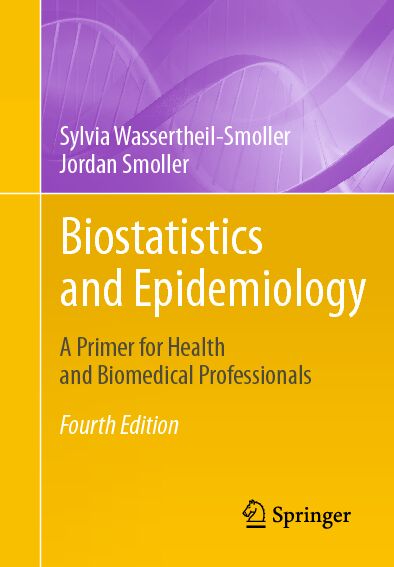 [PDF] Biostatistics and Epidemiology