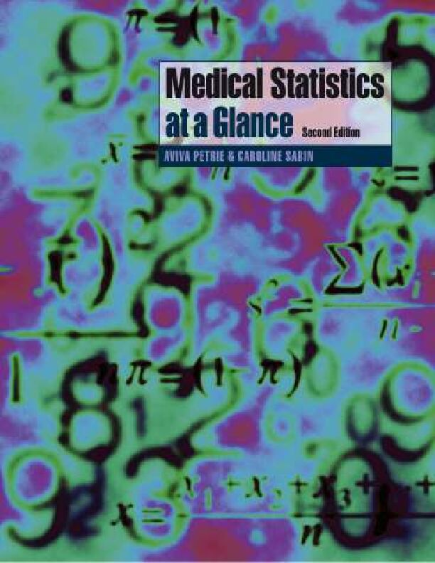 [PDF] Medical Statistics at a Glance - cmuanl
