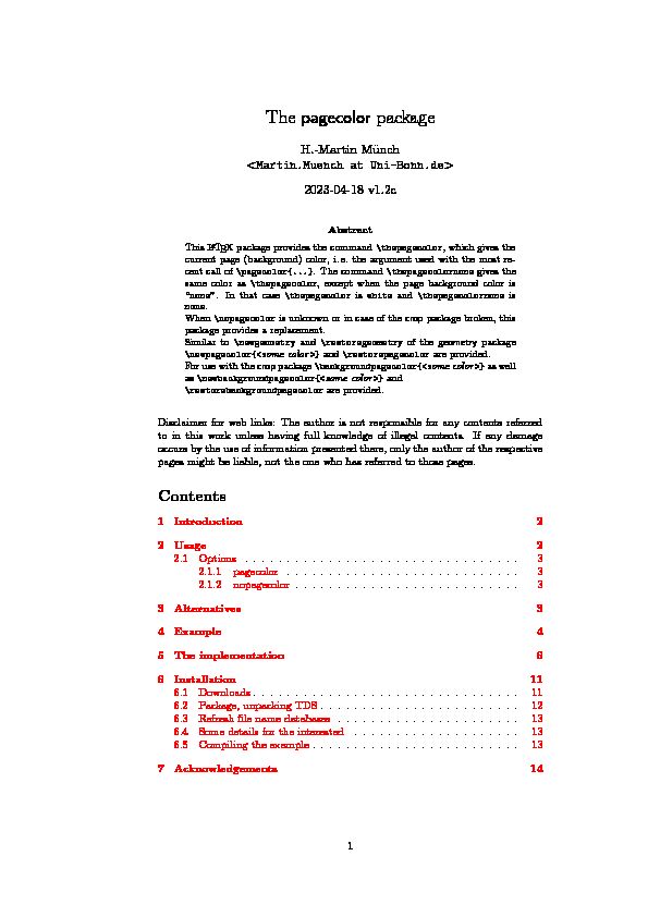 [PDF] The pagecolor package - The CTAN archive