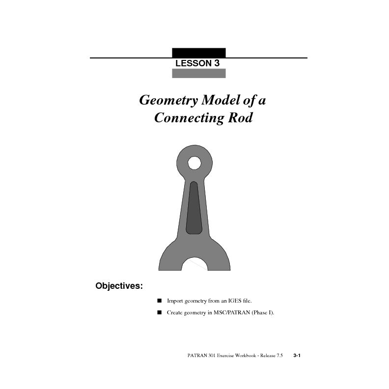 [PDF] Geometry Model of a Connecting Rod - SCC/KIT