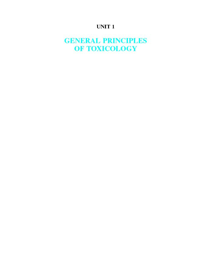 [PDF] GENERAL PRINCIPLES OF TOXICOLOGY - Squarespace