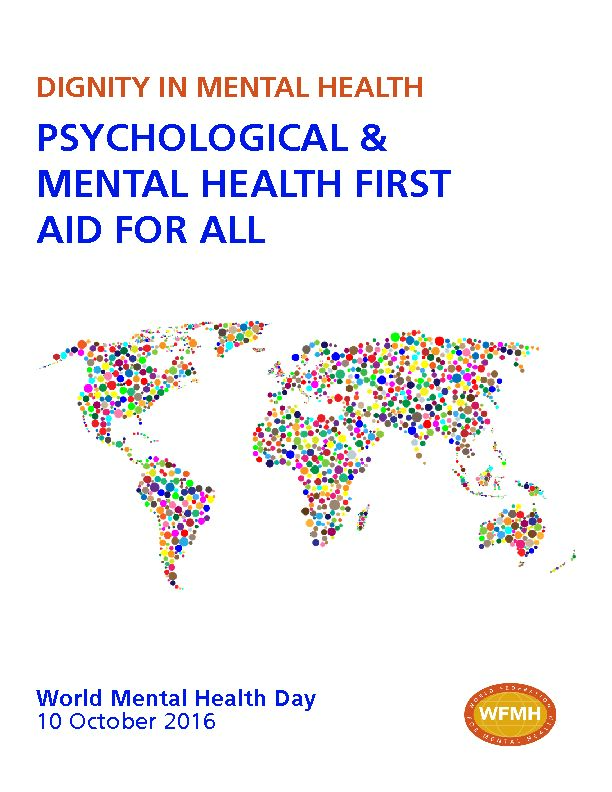 [PDF] PSYCHOLOGICAL & MENTAL HEALTH FIRST AID FOR ALL