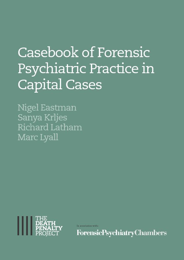 [PDF] Casebook of Forensic Psychiatric Practice in Capital Cases