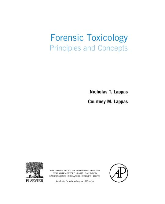 Forensic Toxicology - Booksdocom