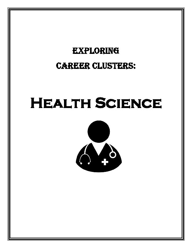 [PDF] Health Science - Adult & Community Education School