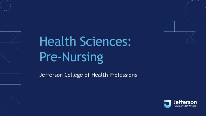 [PDF] Health Sciences: Pre-Nursing