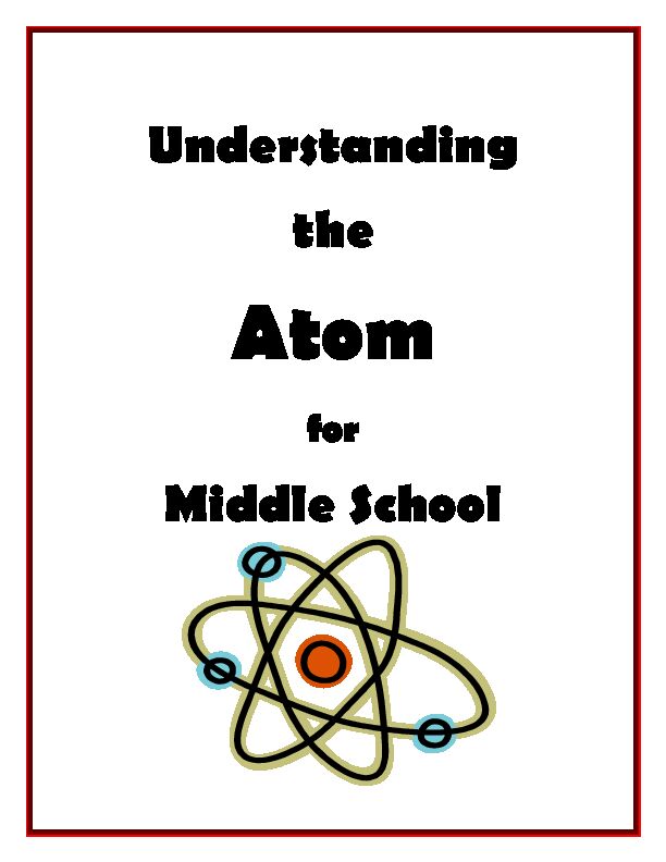 The Atom for Middle School - Miss Little's Classroom Website