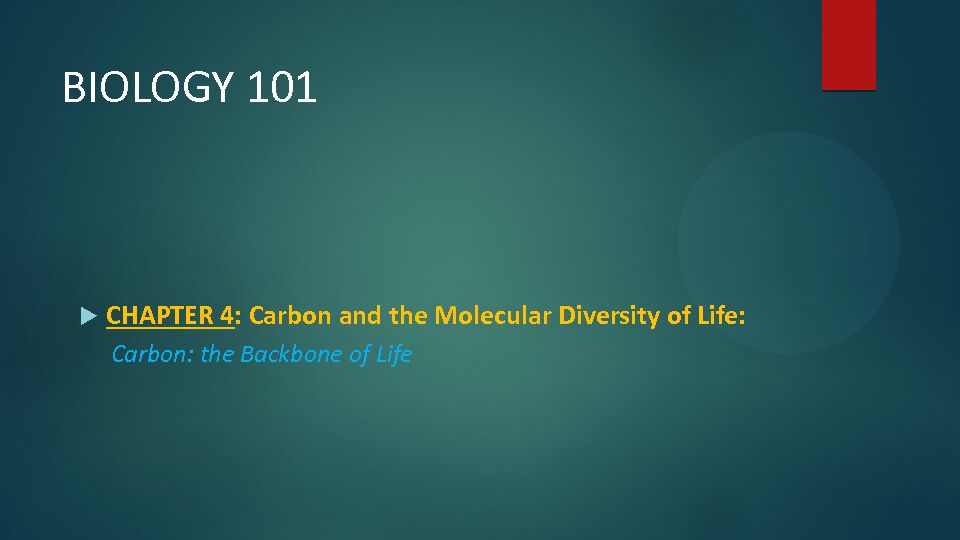 [PDF] Molecular diversity arises from variations in the carbon skeleton