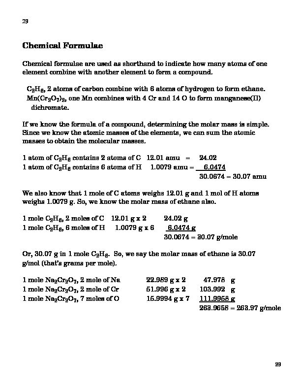 [PDF] Chemical Formulae