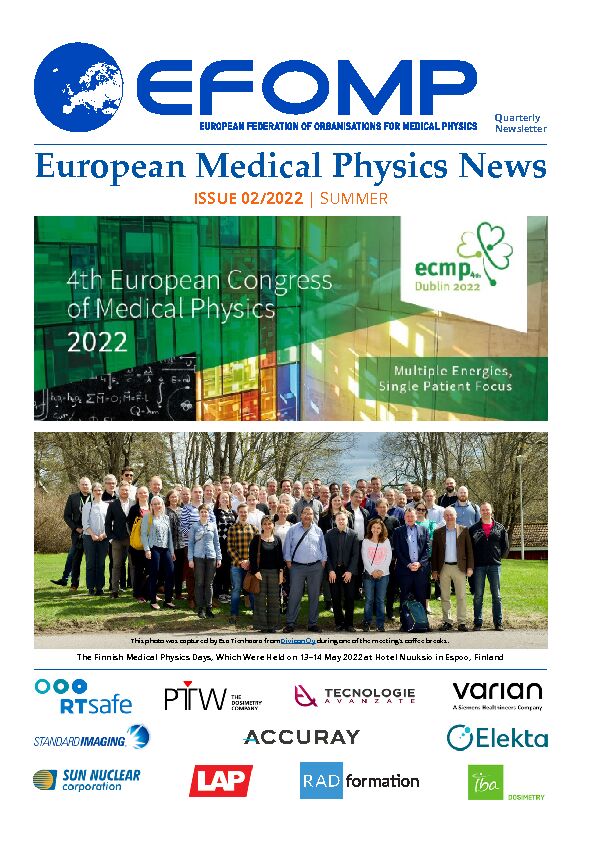 [PDF] European Medical Physics News - EFOMP