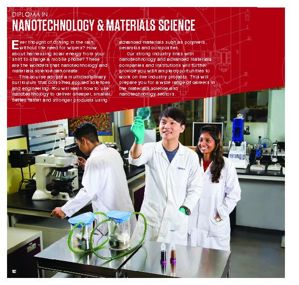 [PDF] NANOTECHNOLOGY & MATERIALS SCIENCE - NYP