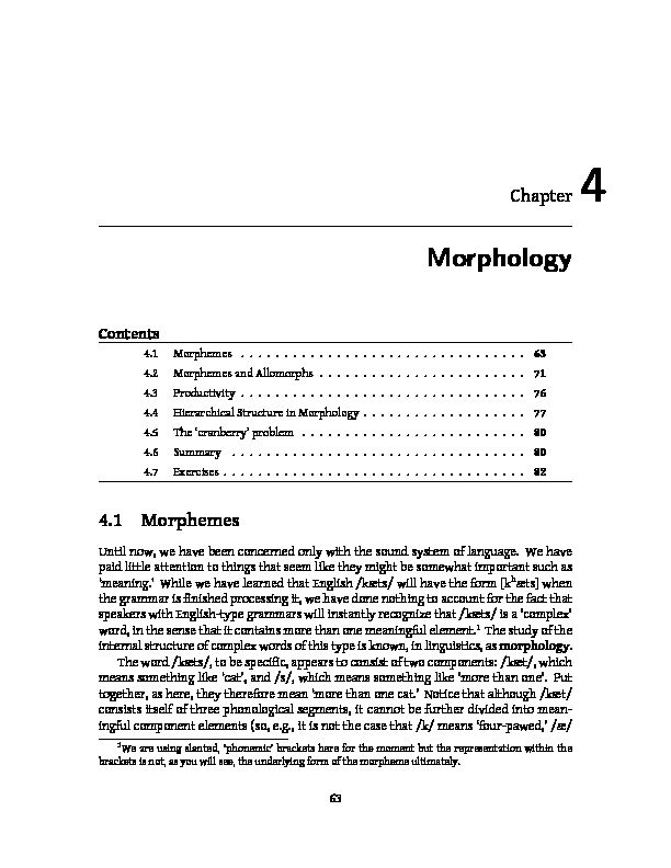 [PDF] Morphology - WordPresscom