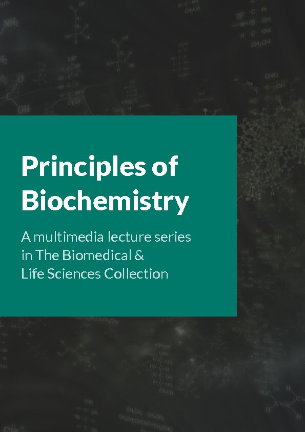 [PDF] Principles of Biochemistry