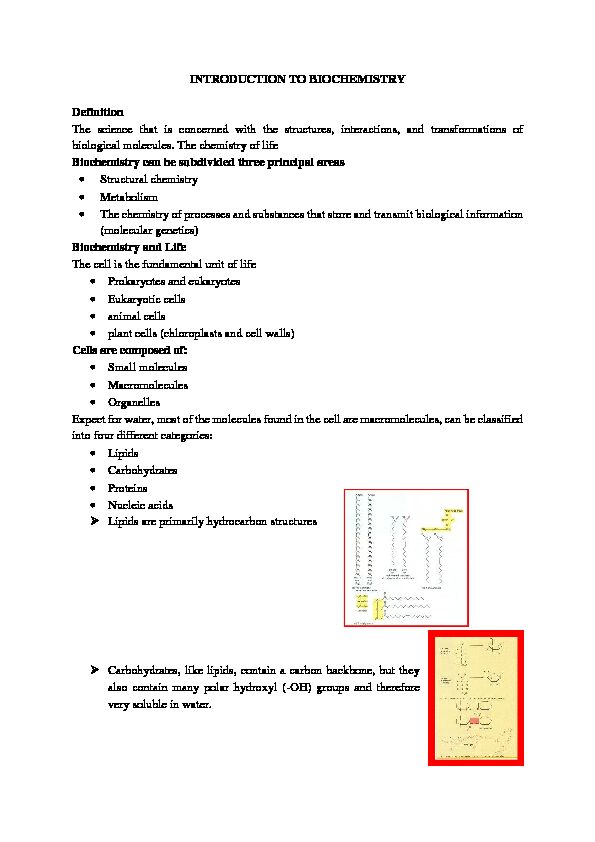 [PDF] SAC 124 fundamentals of biochemistry lecture notespdf