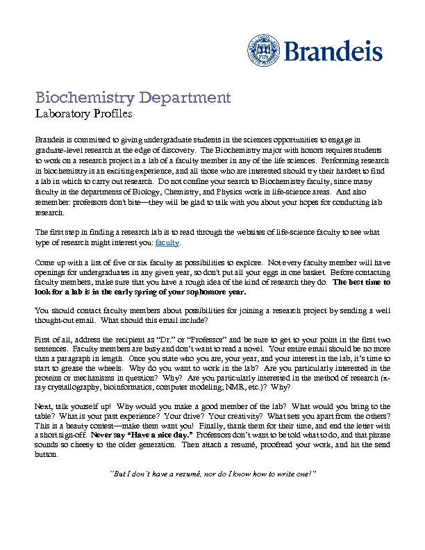 [PDF] Biochemistry Department