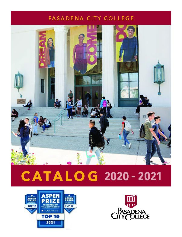 [PDF] PCC Catalog 2020-2021 - Pasadena City College