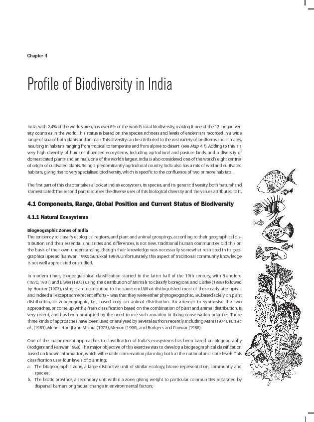 [PDF] Profile of Biodiversity in India - Kalpavriksh